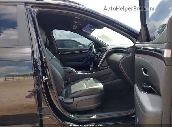 5NTJEDAF4PH040337 2023 HYUNDAI SANTA CRUZ Black Widok wnętrza z przodu