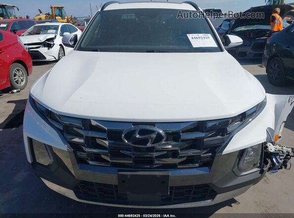 5NTJEDDF5RH125492 2024 HYUNDAI SANTA CRUZ White Widok zestawu wskaźników