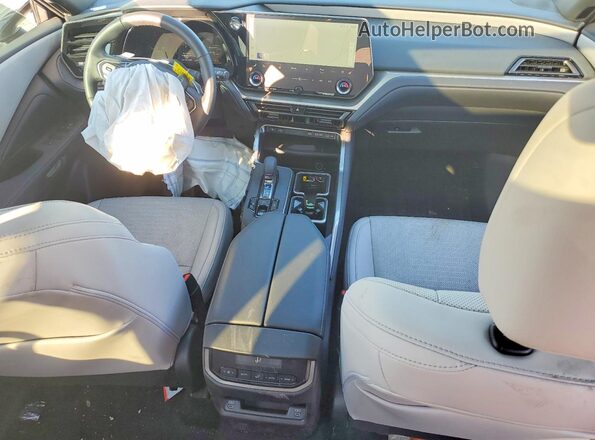 5TDAAAA60TS018459 2026 LEXUS TX White Dashboard view