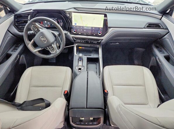 5TDAAAA63RS009232 2024 LEXUS TX White Dashboard view