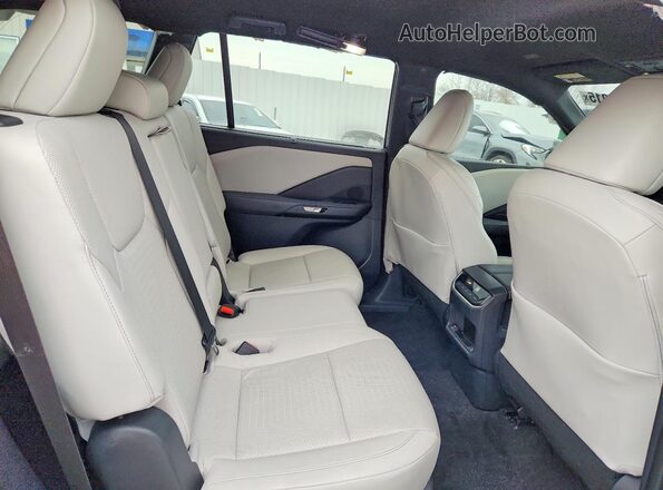 5TDAAAA63RS009232 2024 LEXUS TX White Rear interior view
