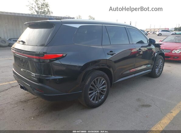 5TDAAAA65SS015118 2025 LEXUS TX 350 Black უკანა მარჯვენა