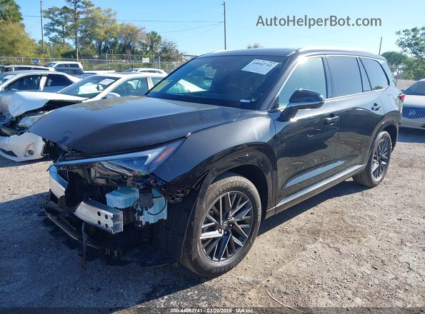 5TDAAAA67SS015394 2025 LEXUS TX 350 Black Առջևի ձախ երեք քառորդ տեսարան