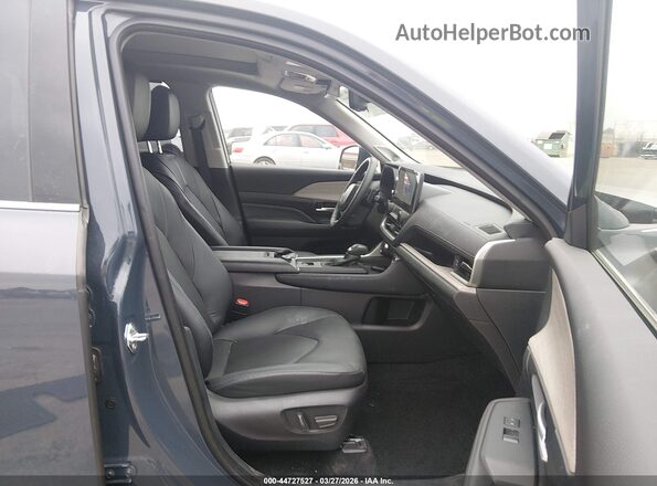 5TDAAAB50SS083784 2025 TOYOTA GRAND HIGHLANDER Blue Vista interior delantera
