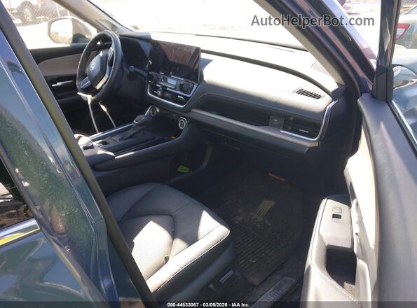 5TDAAAB52RS050652 2024 TOYOTA GRAND HIGHLANDER Blue Front interior view