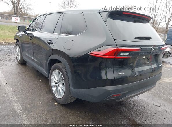 5TDAAAB52SS075928 2025 TOYOTA GRAND HIGHLANDER Black Задня ліва чверть