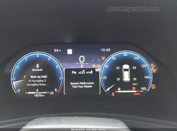 5TDAAAB52SS075928 2025 TOYOTA GRAND HIGHLANDER Black Вид задніх сидінь
