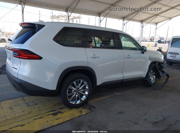 5TDAAAB53SS074710 2025 TOYOTA GRAND HIGHLANDER White Widok wnętrza z tyłu
