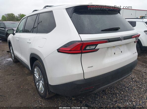 5TDAAAB53TS127066 2026 TOYOTA GRAND HIGHLANDER Белый Задняя левая четверть