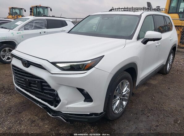 5TDAAAB53TS127066 2026 TOYOTA GRAND HIGHLANDER Белый Передняя левая четверть