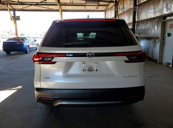 5TDAAAB55RS012803 2024 TOYOTA GRAND White Rear view