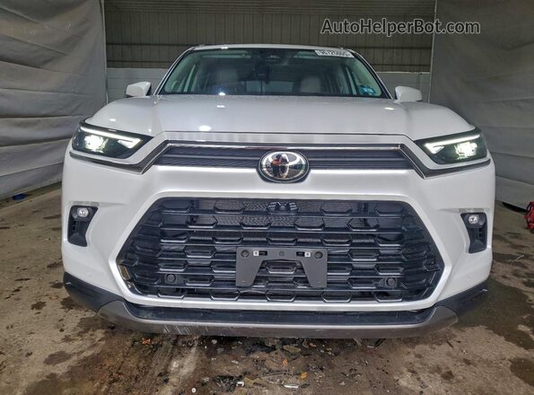 5TDAAAB58SS094838 2025 TOYOTA GRAND White Դիմացի տեսք