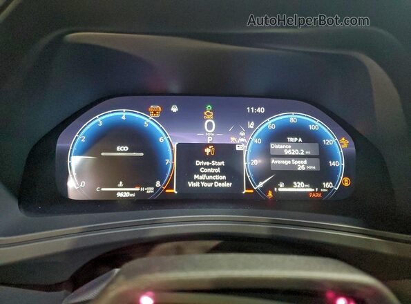 5TDAAAB58SS094838 2025 TOYOTA GRAND White Սարքավորումների վահանակի տեսք
