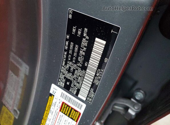5TDAAAB5XSS102082 2025 TOYOTA GRAND Серебряный Вид подкапотного пространства