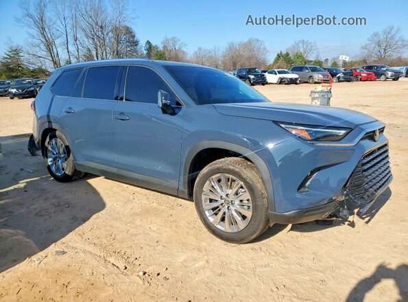 5TDAAAB5XSS102485 2025 TOYOTA GRAND Синий Передняя правая четверть