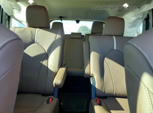 5TDAAAB5XSS102485 2025 TOYOTA GRAND Синий Вид задних сидений