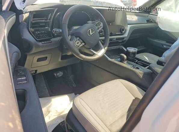 5TDAAAB62SS025345 2025 LEXUS TX White Widok deski rozdzielczej