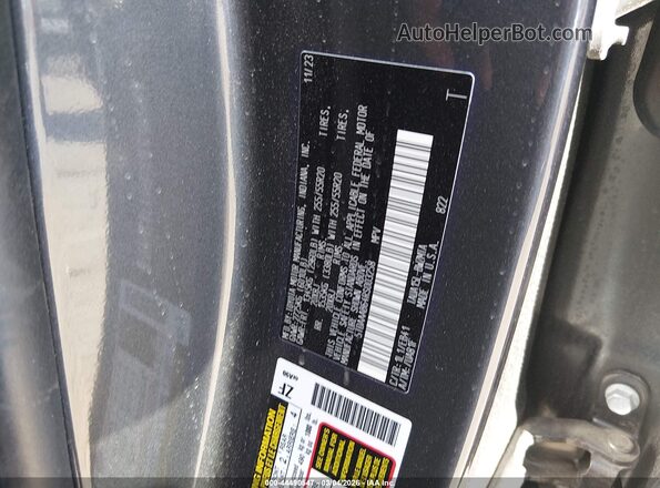5TDAAAB64RS003258 2024 LEXUS TX 350 Gray Շարժիչի բաժամունքի տեսք