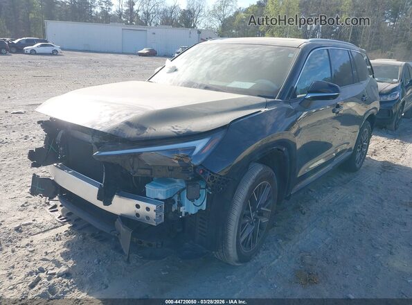 5TDAAAB65SS034332 2025 LEXUS TX 350 Black Առջևի ձախ երեք քառորդ տեսարան