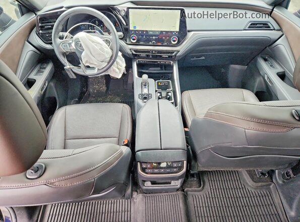 5TDAAAB66SS024103 2025 LEXUS TX Blue Вид панелі приладів