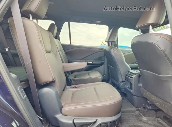 5TDAAAB66SS024103 2025 LEXUS TX Blue Вид задньої частини салону