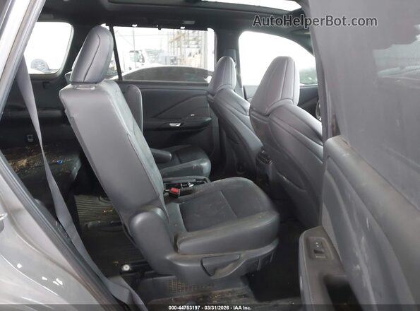 5TDABAB61RS000203 2024 LEXUS TX 500H Gray Vista de la etiqueta del VIN