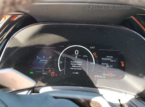 5TDABAB63SS015372 2025 LEXUS TX White Instrument cluster view