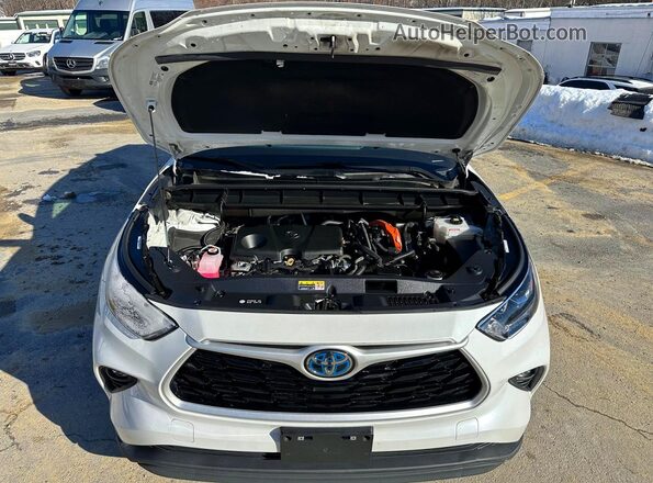 5TDABRCH1PS586316 2023 TOYOTA HIGHLANDER HYBRID White 