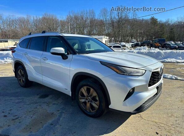 5TDABRCH1PS586316 2023 TOYOTA HIGHLANDER HYBRID White 