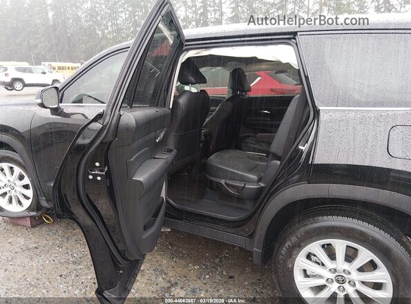5TDACAB50SS047135 2025 TOYOTA LE Black VIN კოდის სტიკერის ხედი