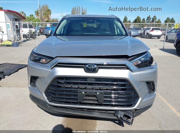 5TDACAB51SS035494 2025 TOYOTA LE Silver Սարքավորումների վահանակի տեսք