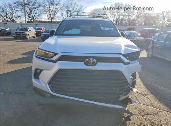 5TDACAB53SS031415 2025 TOYOTA HIGHLANDER HYBRID White Вид спереду