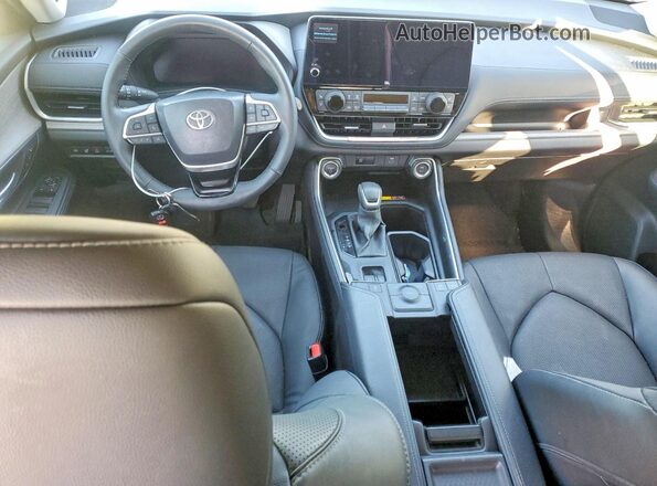 5TDACAB53SS045816 2025 TOYOTA GRAND Black Вид панелі приладів