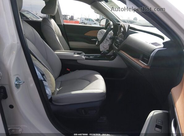5TDACAB54RS017744 2024 TOYOTA LIMITED White Front interior view