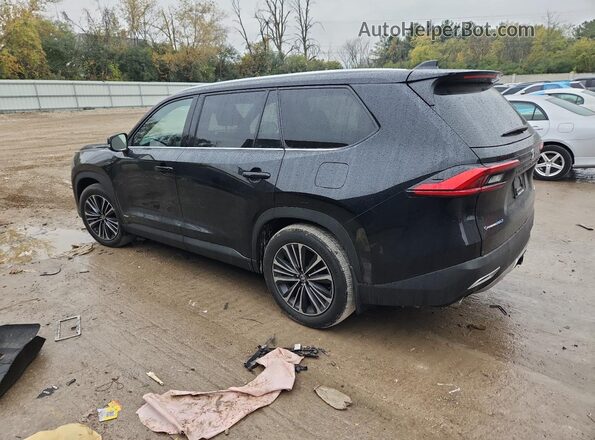 5TDADAB50RS002008 2024 TOYOTA HIGHLANDER HYBRID Black Tył lewy