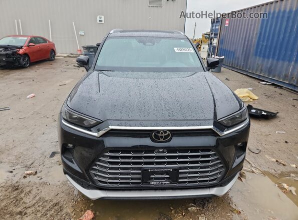 5TDADAB50RS002008 2024 TOYOTA HIGHLANDER HYBRID Black Widok z przodu