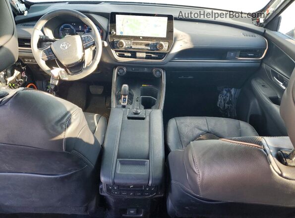 5TDADAB52SS014957 2025 TOYOTA HIGHLANDER HYBRID Gray Widok deski rozdzielczej