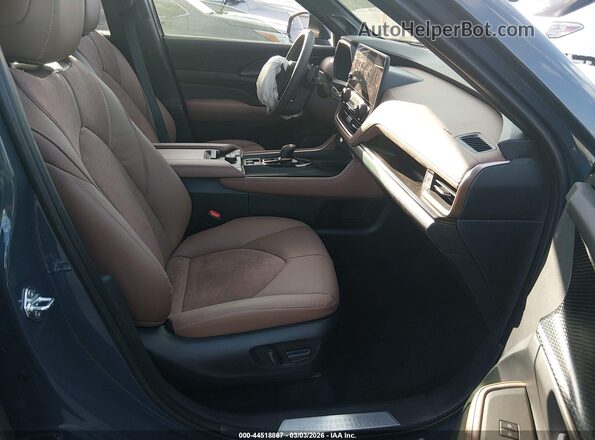 5TDADAB53SS025384 2025 TOYOTA HIGHLANDER HYBRID Синий 