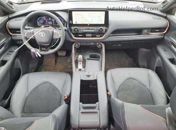 5TDADAB57SS021032 2025 TOYOTA LIMITED Blue Вид панелі приладів