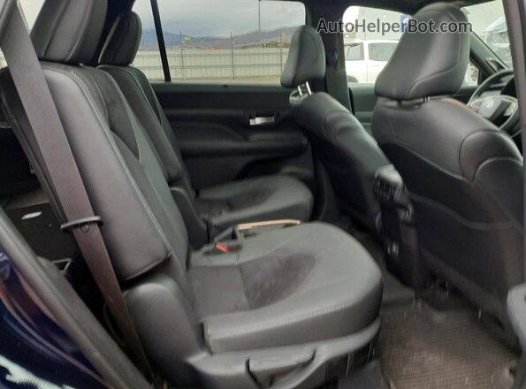 5TDADAB57SS021032 2025 TOYOTA LIMITED Blue Вид задньої частини салону