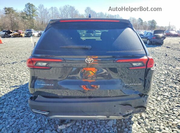 5TDADAB59RS007899 2024 TOYOTA HIGHLANDER HYBRID Black Widok z tyłu