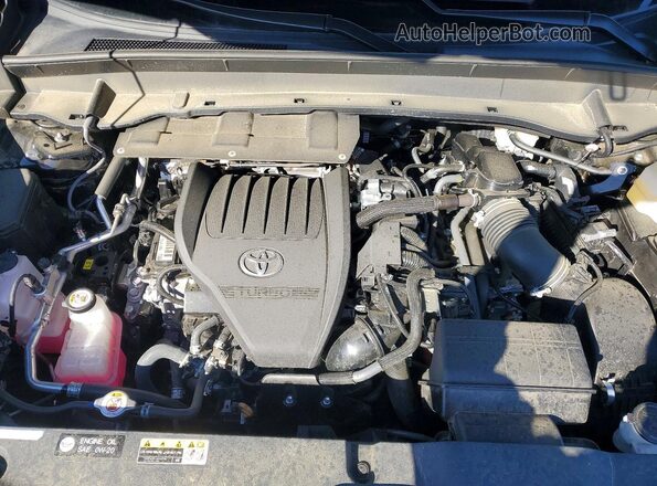 5TDADAB59RS007899 2024 TOYOTA HIGHLANDER HYBRID Black Widok komory silnika