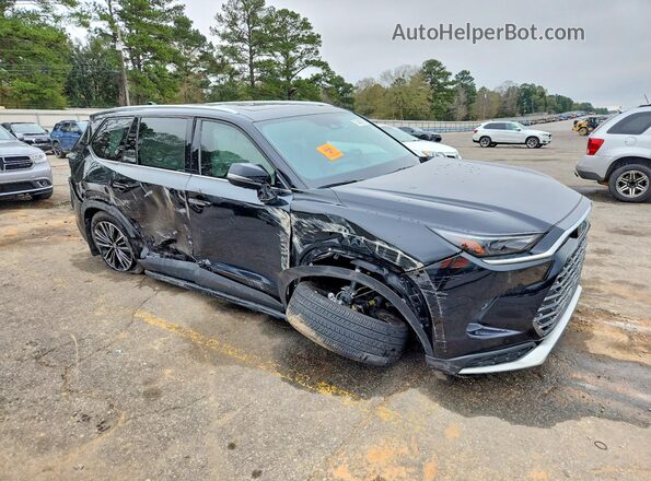 5TDADAB5XRS006633 2024 TOYOTA HIGHLANDER HYBRID Black Delantero derecho