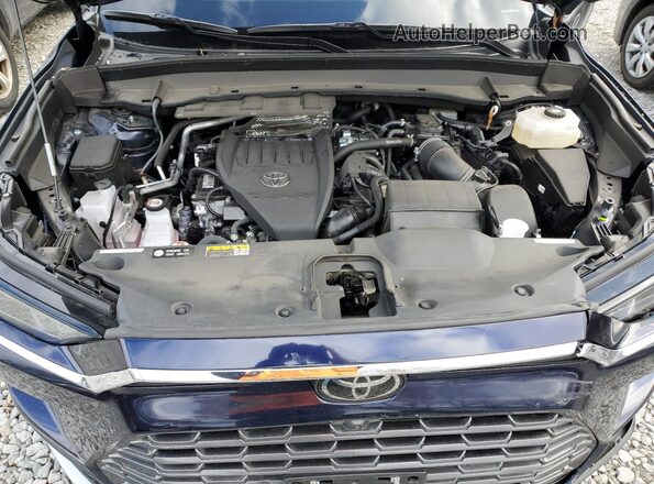5TDADAB5XSS018853 2025 TOYOTA HIGHLANDER HYBRID Blue Вид підкапотного простору