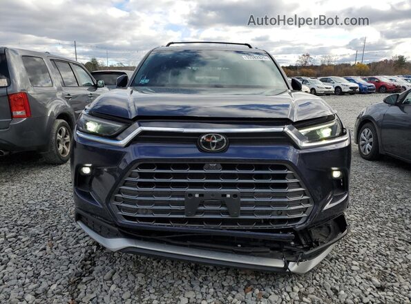 5TDADAB5XSS018853 2025 TOYOTA HIGHLANDER HYBRID Blue Вид спереду