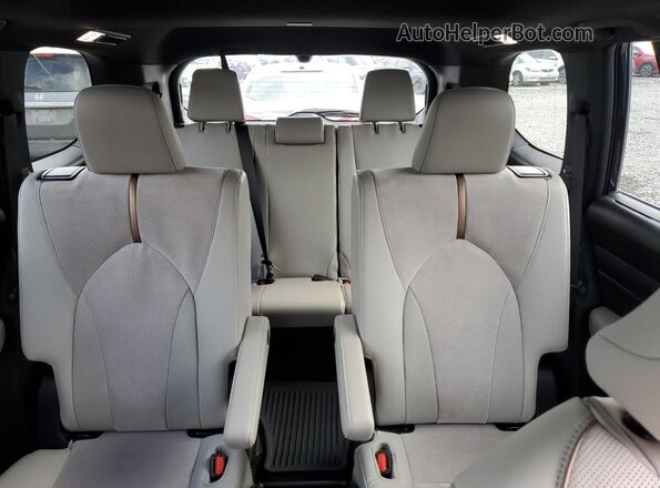 5TDADAB5XSS018853 2025 TOYOTA HIGHLANDER HYBRID Blue Вид задніх сидінь