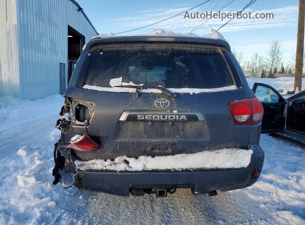 5TDAY5B14MS184944 2021 TOYOTA SEQUOIA Gray Rear view