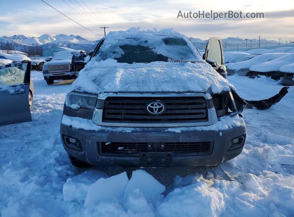 5TDAY5B14MS184944 2021 TOYOTA SEQUOIA Gray Front view