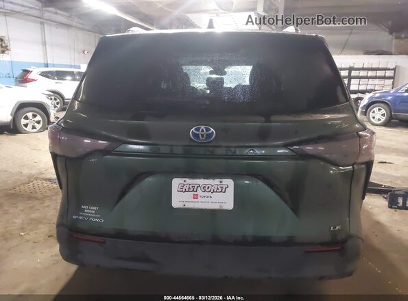 5TDBSKFC4SS171706 2025 TOYOTA LE Зеленый 