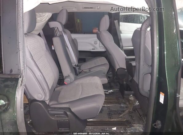 5TDBSKFC4SS171706 2025 TOYOTA LE Зеленый Вид наклейки с VIN-кодом
